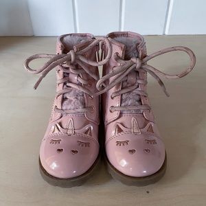 Toddler Girls Unicorn Lace Up Boots 🦄 ✨